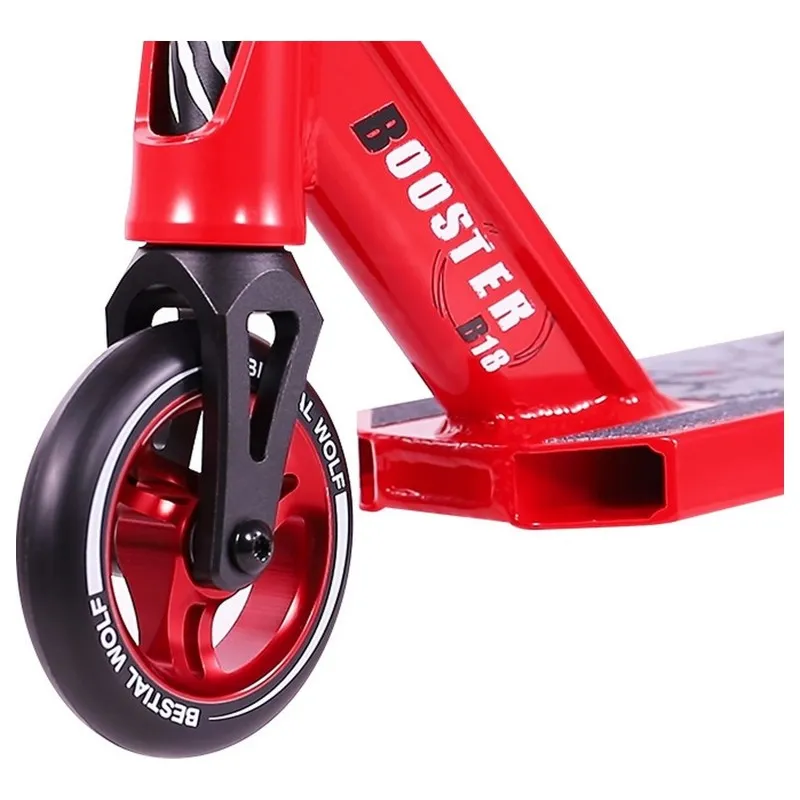 Bestial Wolf Booster B18 Scooter Complete Red