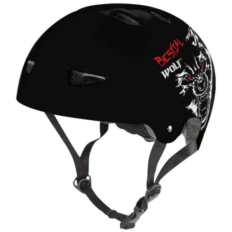 Bestial Wolf Casco Bestial Wolf Negro