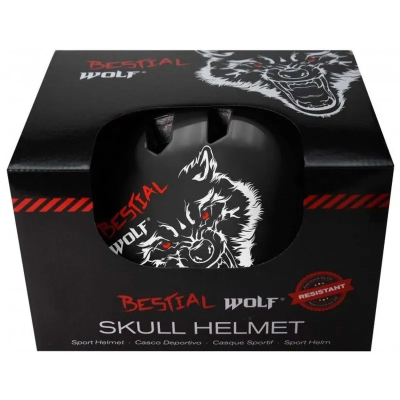 Bestial Wolf Casco Bestial Wolf Negro