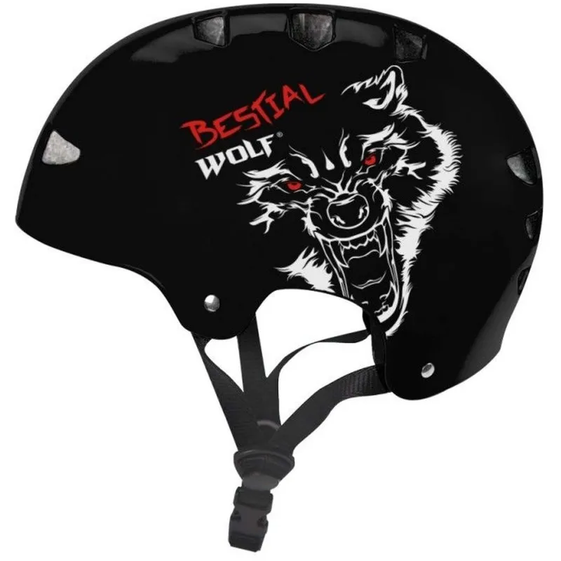 Bestial Wolf Casco Bestial Wolf Negro