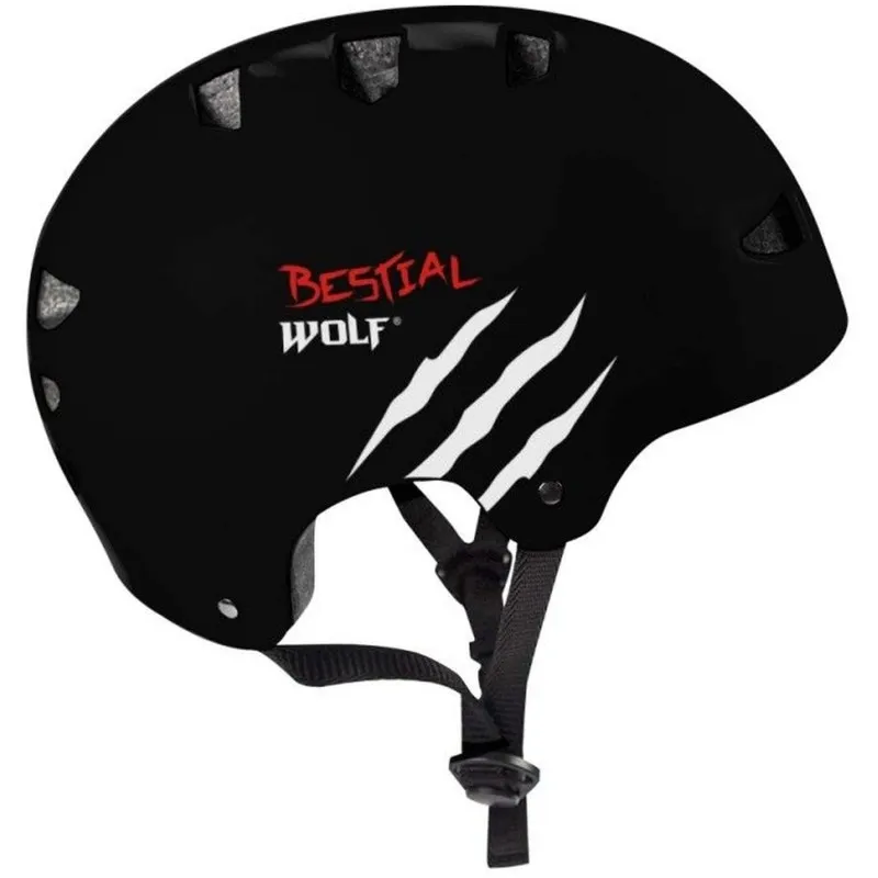 Bestial Wolf Casco Bestial Wolf Negro