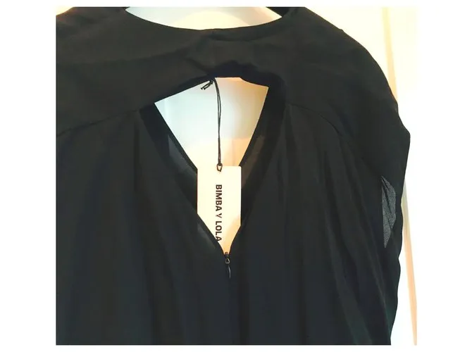 Bimba & Lola Vestidos Negro 