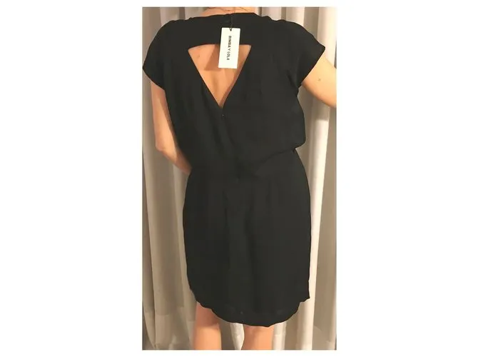 Bimba & Lola Vestidos Negro 