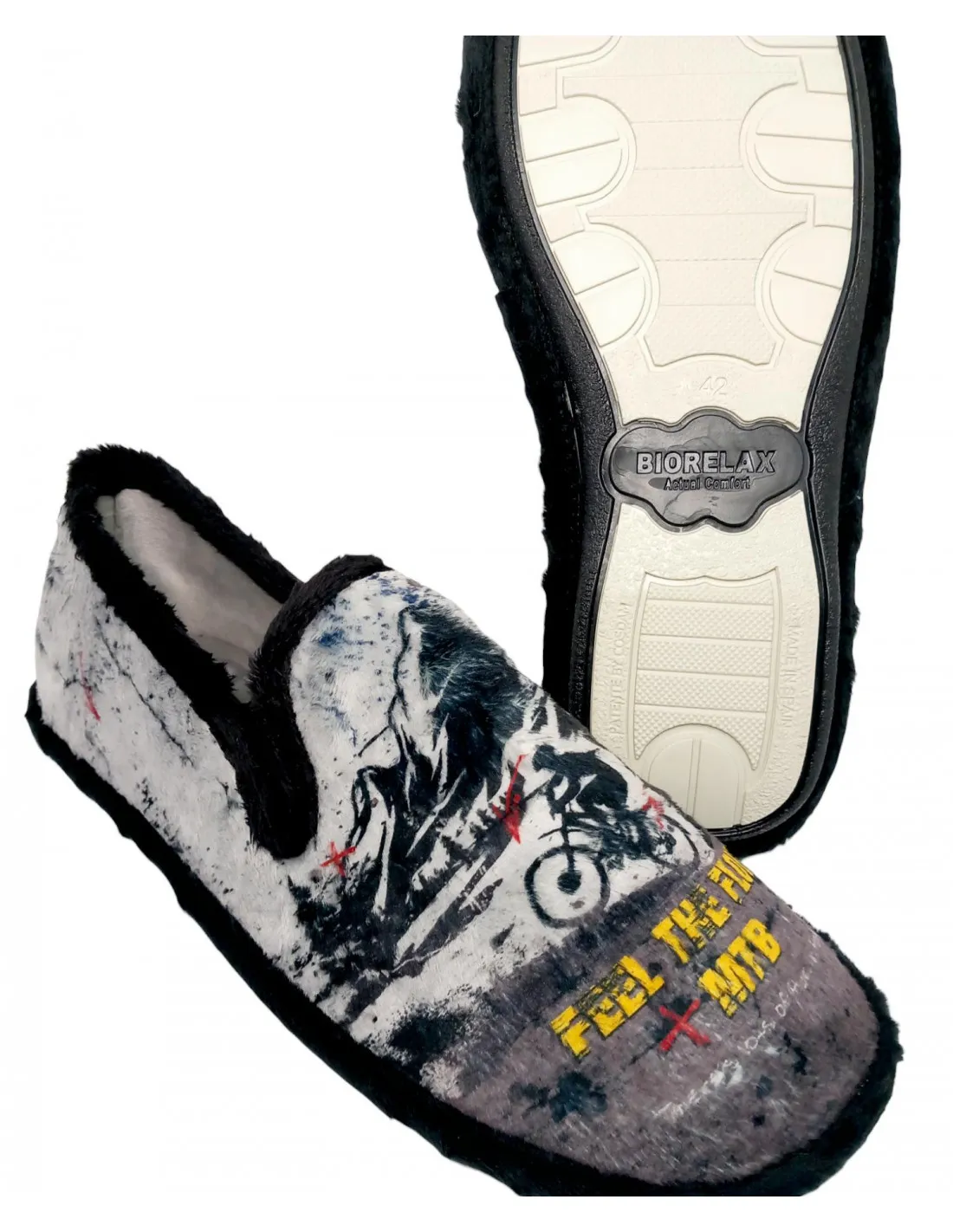 Biorelax zapatilla casa hombre 1428