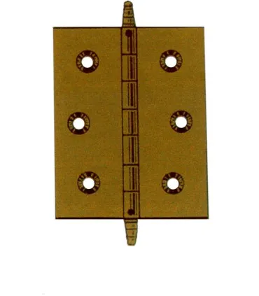 BISAGRA LATONADA REMATE ALTO LIM 40X35MM 207100