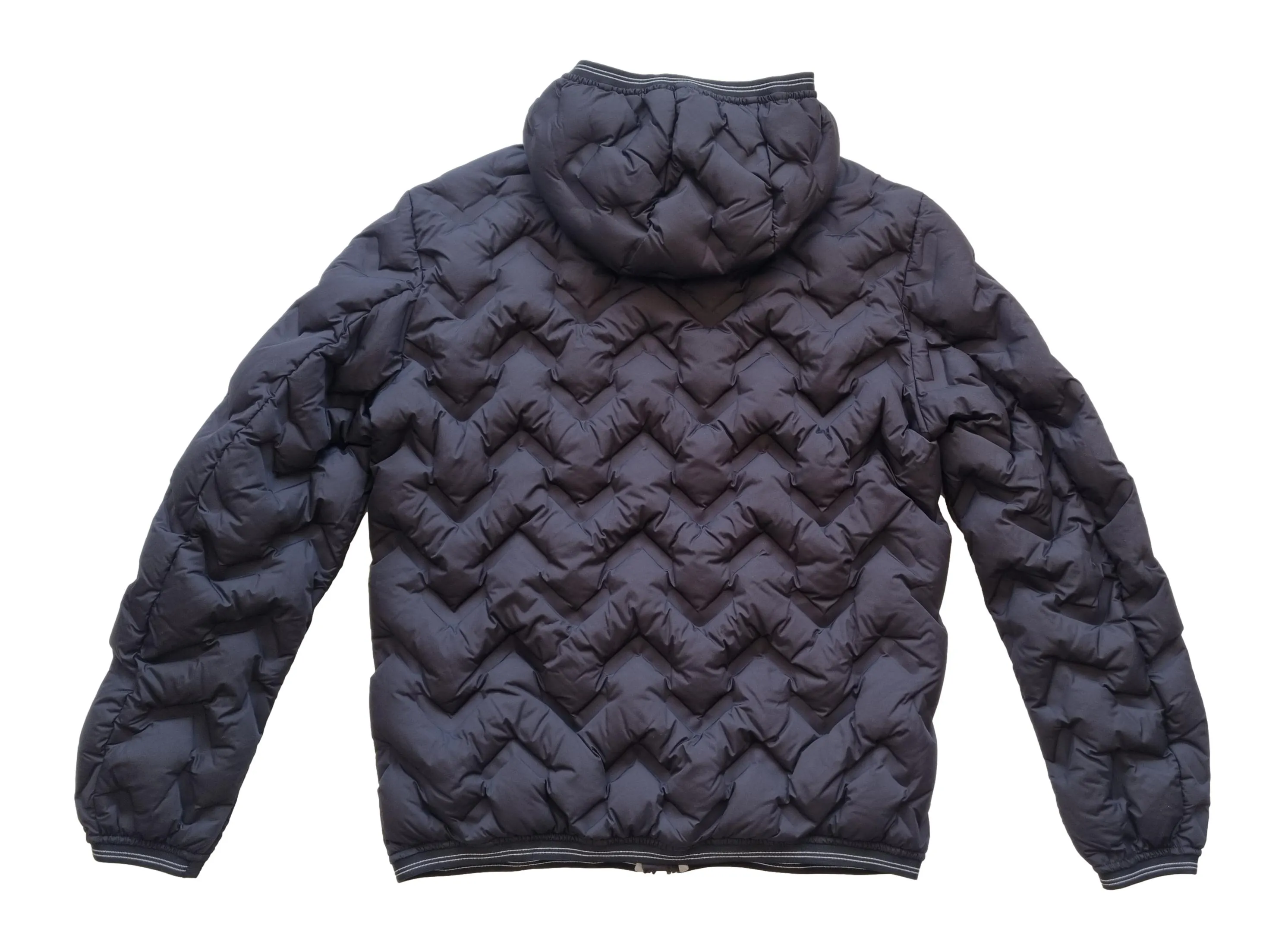 BLAUER Anorak de hombre con cinta en las esquinas 24WBLUC03125 006952 negro