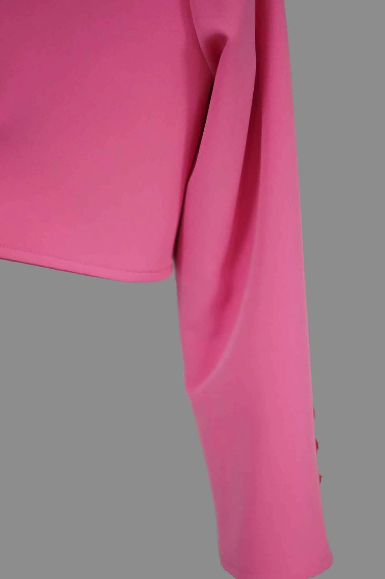 Blazer cropped traje · ROSA ·