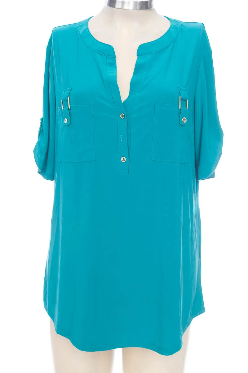 BLUSA COLOR AZUL  PERSEPTION CONCEPT