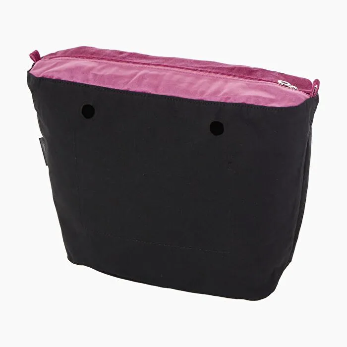 Bolsa interna O bag en chenille rosa fucsia