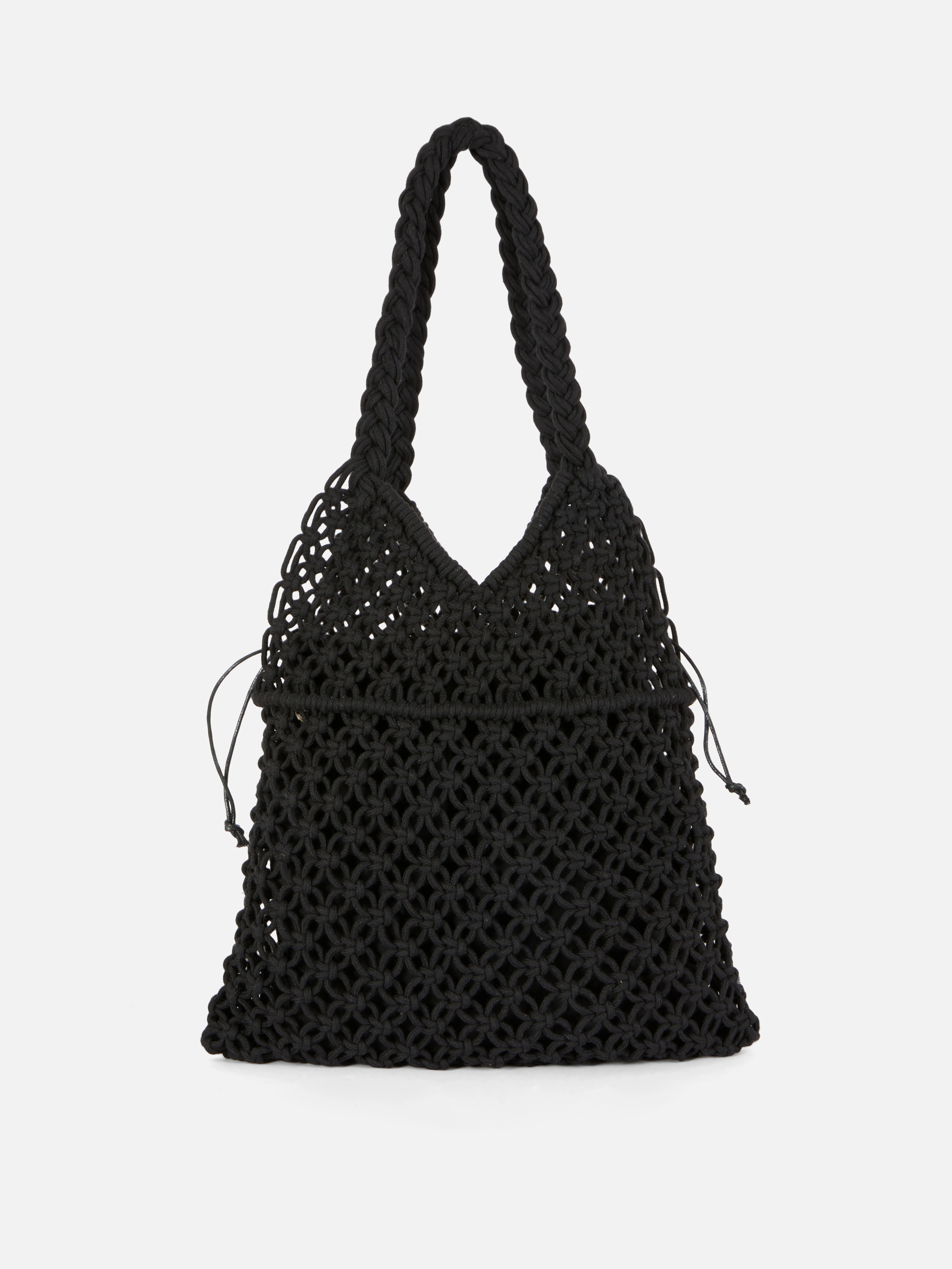 Bolso shopper de ganchillo