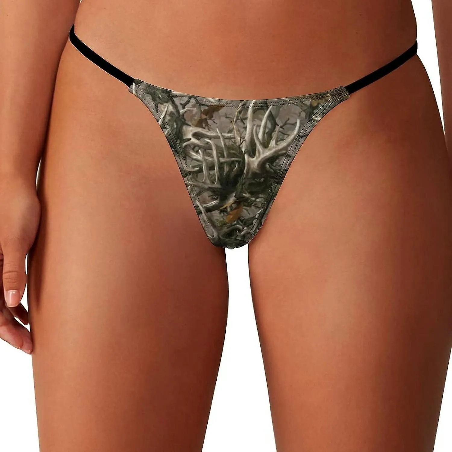 BONEYARD LEGENDS CAMO GSTRING THONGS WOMEN'S TBACK UNDERWEAR PANTYWE504