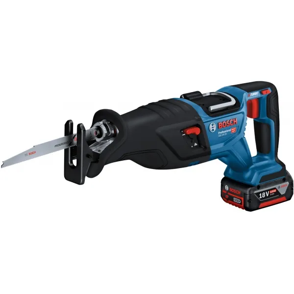 BOSCH  GSA 185LI  SIERRA SABLE CON 1 BATERíA, LIION, 18 V, 5 AH, 28 MM, CAJA DE PLASTICO