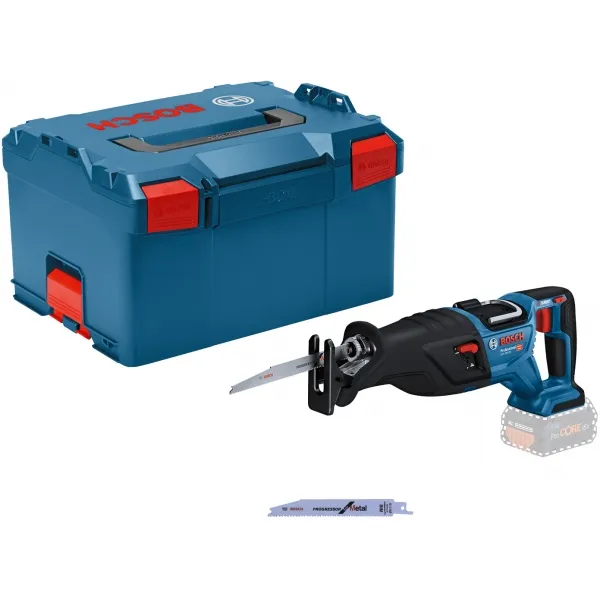 BOSCH  GSA 185LI  SIERRA SABLE CON 1 BATERíA, LIION, 18 V, 5 AH, 28 MM, CAJA DE PLASTICO