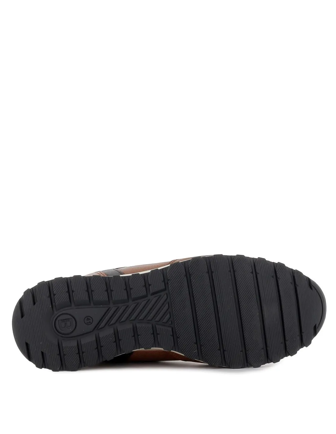 Bota con cordones cuero hombre BAERCHI