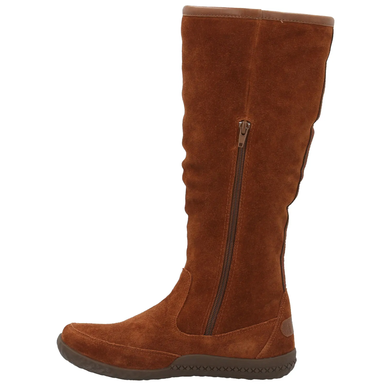 Bota Cuero Mujer Amboro Café Rockford