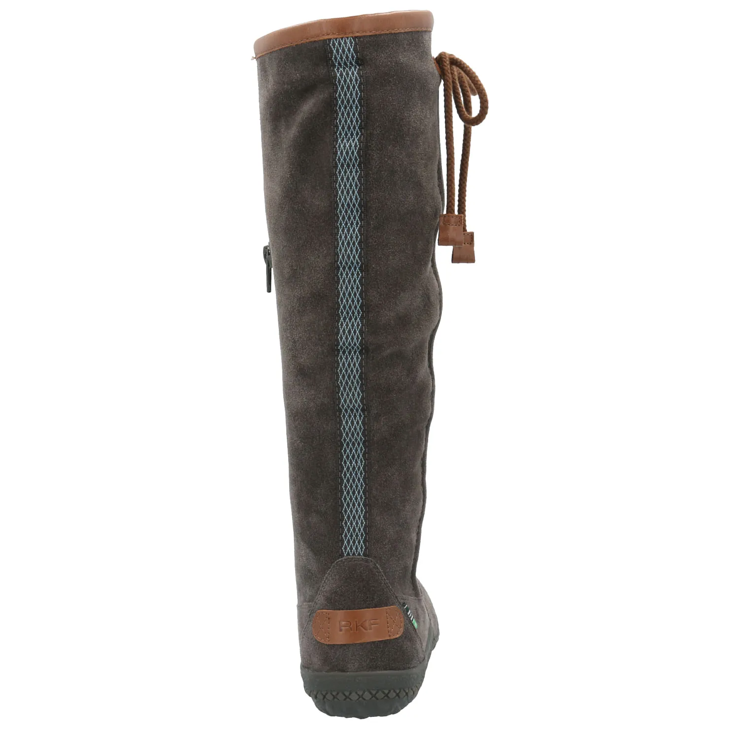 Bota Cuero Mujer Amboro Gris Rockford