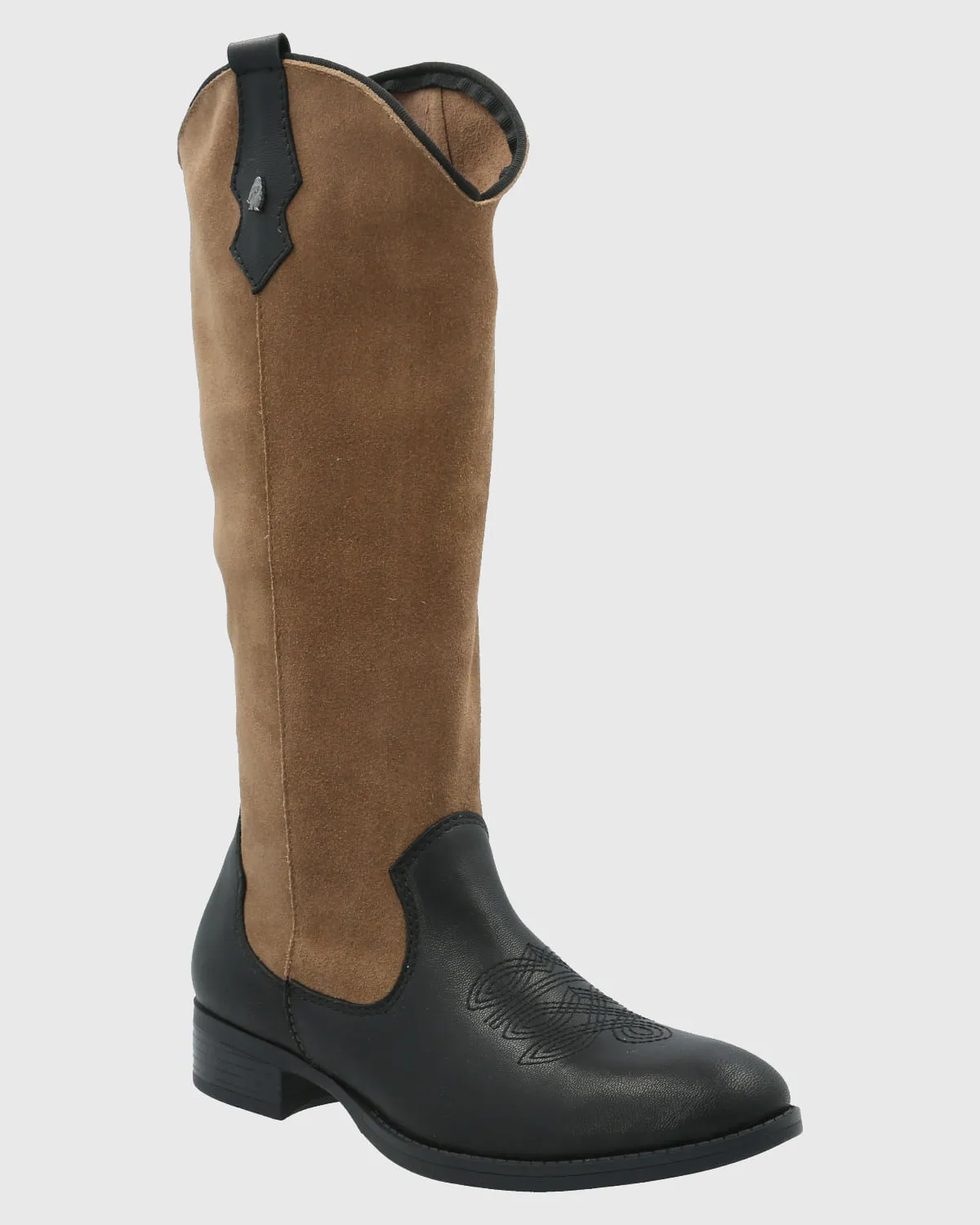 Bota Cuero Mujer Cami Negro