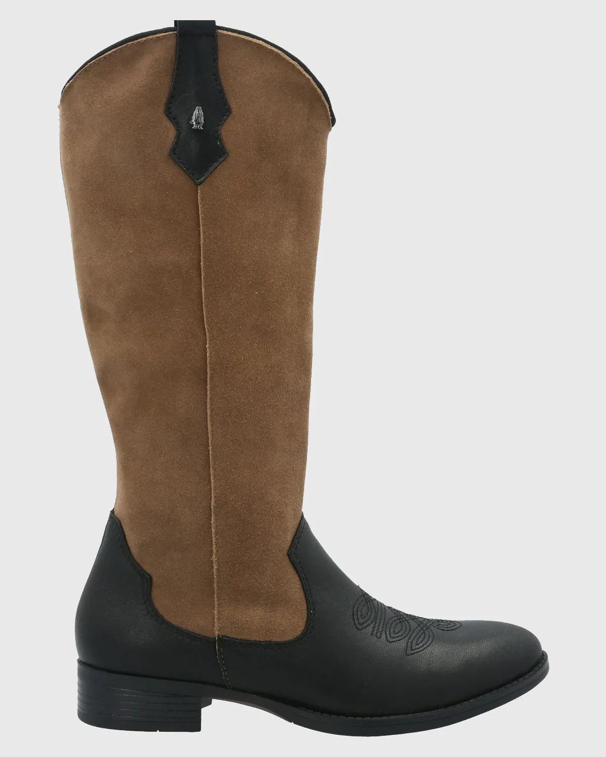 Bota Cuero Mujer Cami Negro