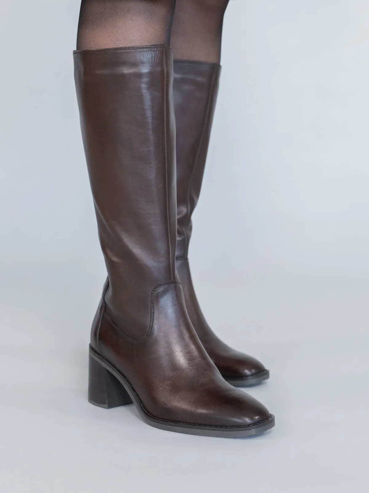 Bota Cuero Mujer Ruphel Café