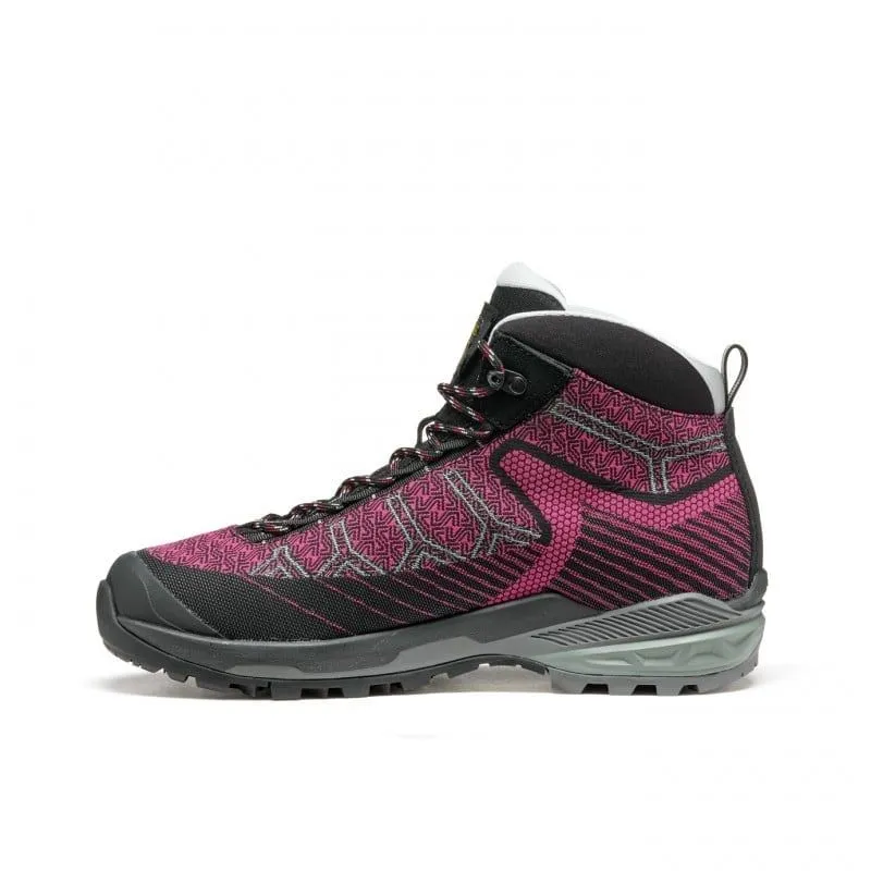 Bota de montaña para mujer Asolo FALCON EVO JAQUARD GV ML (BLACK/MAGENTA)