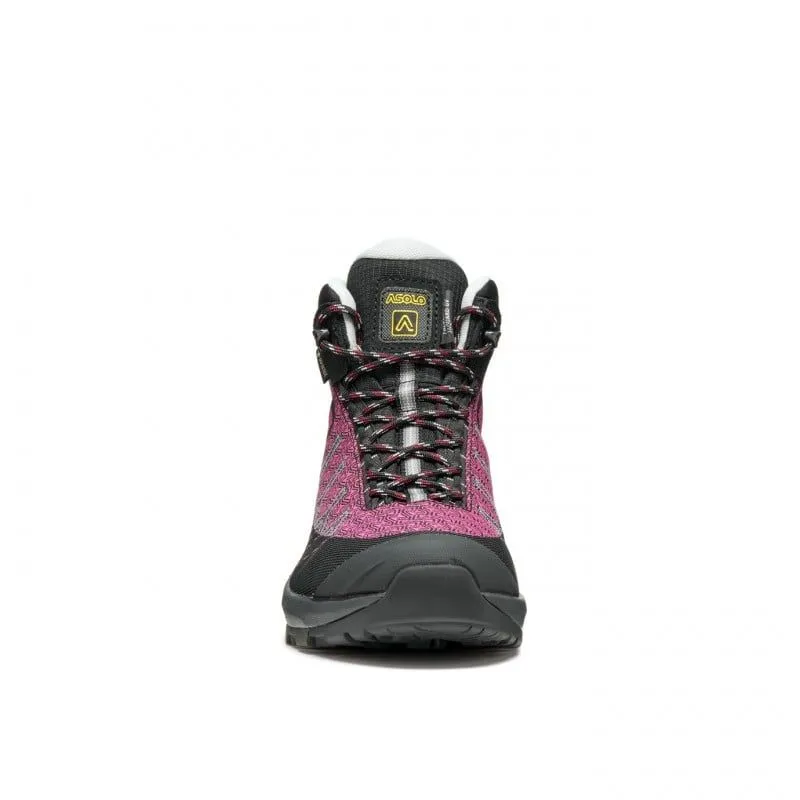 Bota de montaña para mujer Asolo FALCON EVO JAQUARD GV ML (BLACK/MAGENTA)