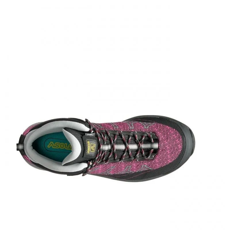 Bota de montaña para mujer Asolo FALCON EVO JAQUARD GV ML (BLACK/MAGENTA)