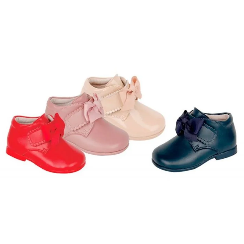 Bota niña primeros pasos de piel