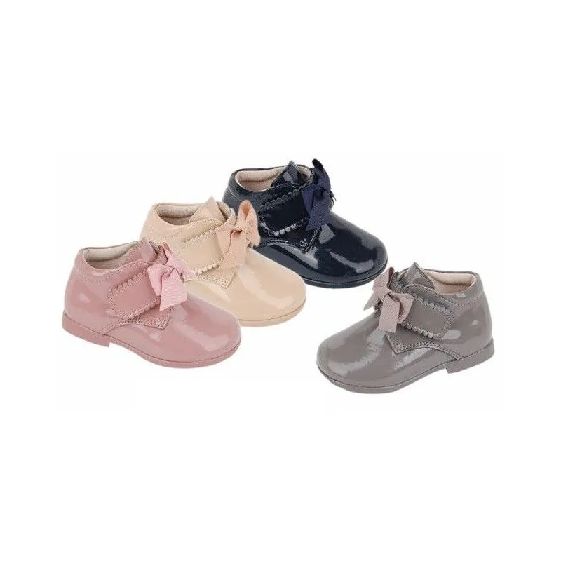 Bota niña primeros pasos de piel
