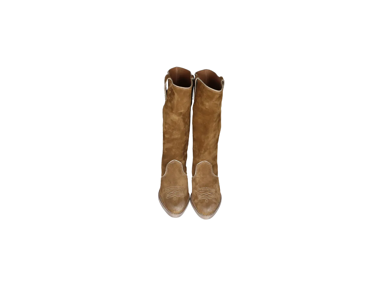 Bota Serraje Cuero Cowboy Media CaÑa