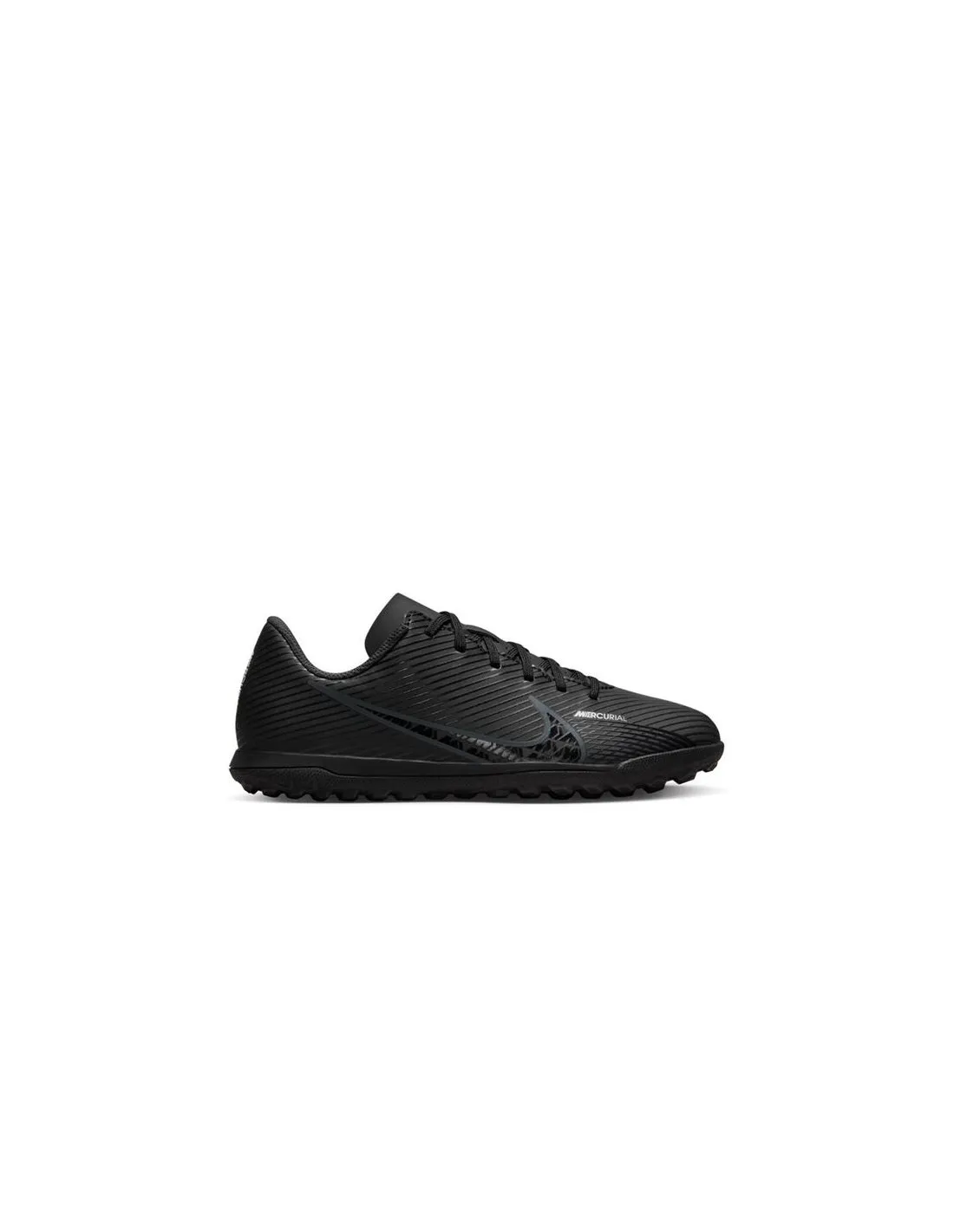 Botas de Fútbol Nike Vapor 15 Club Tf Negro Infantil