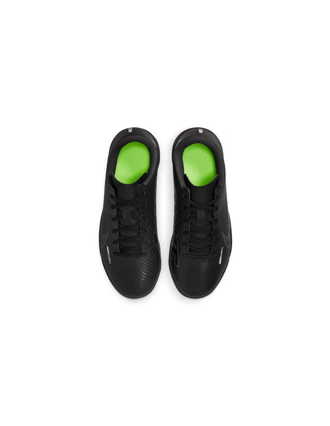 Botas de Fútbol Nike Vapor 15 Club Tf Negro Infantil