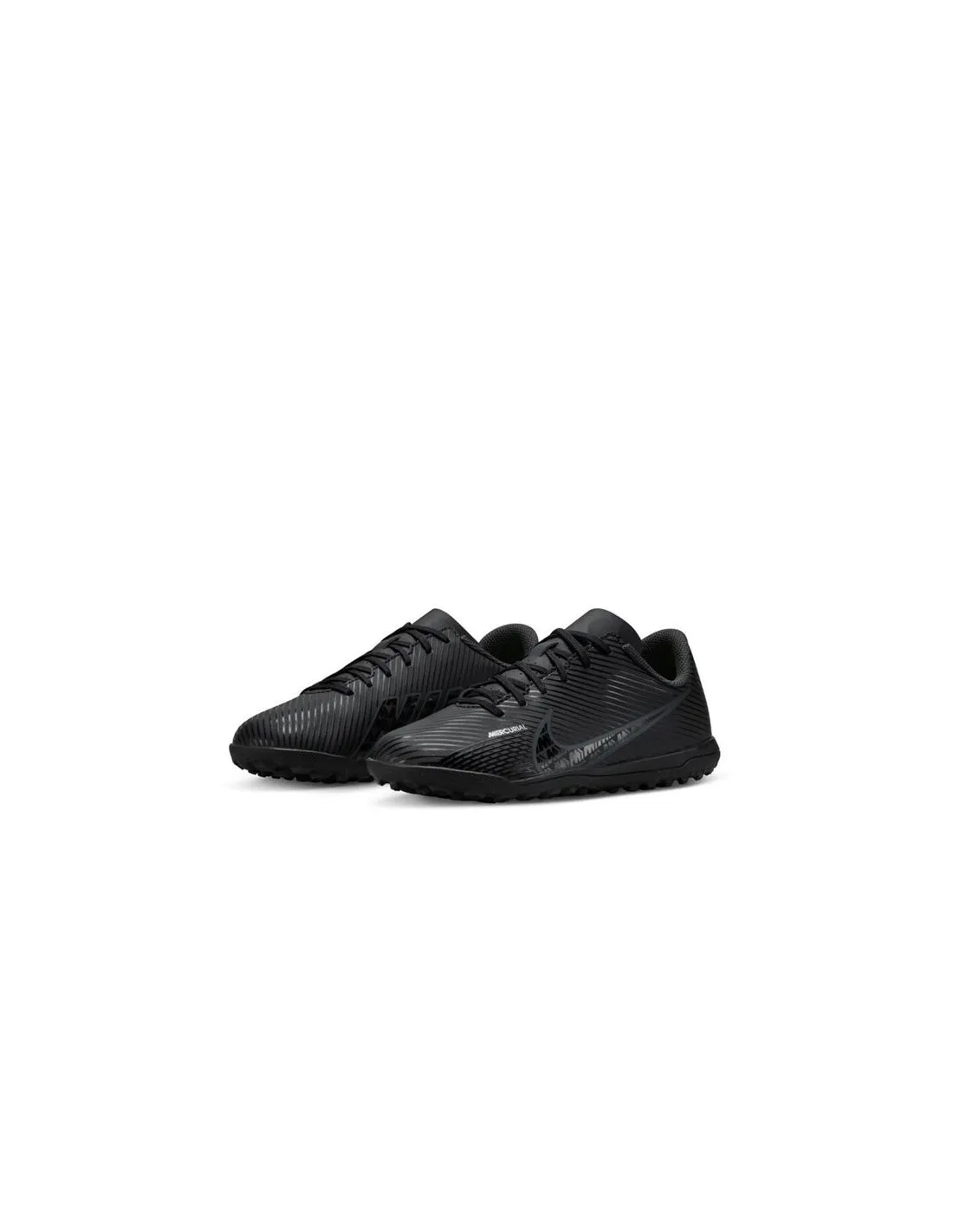 Botas de Fútbol Nike Vapor 15 Club Tf Negro Infantil
