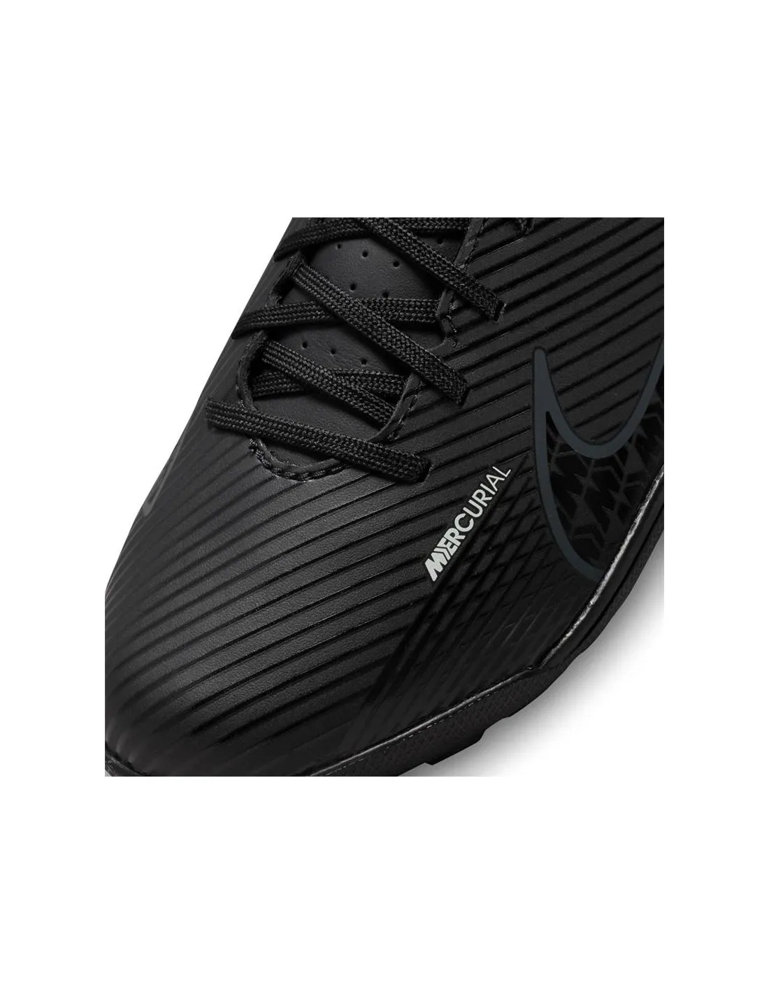 Botas de Fútbol Nike Vapor 15 Club Tf Negro Infantil