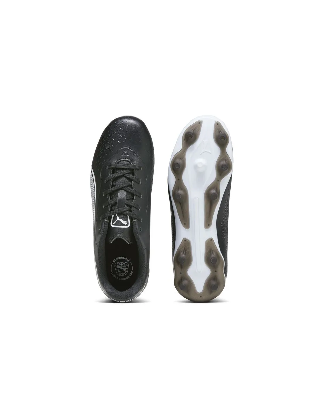Botas de Fútbol Puma King Match Fg/Ag Infantil