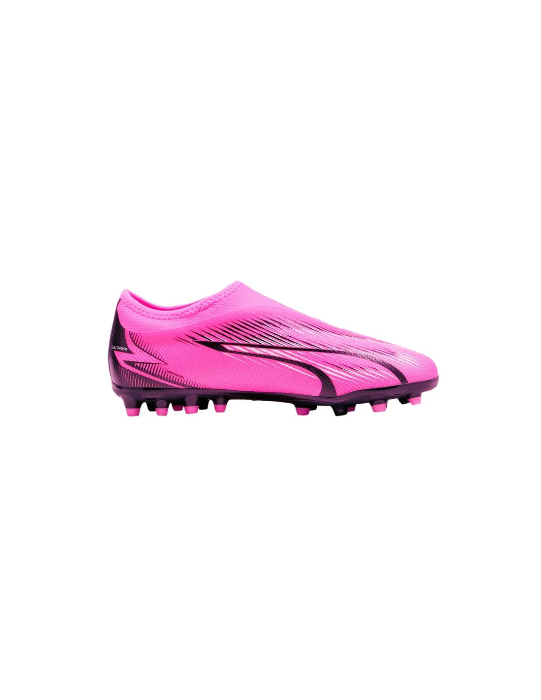 Botas de fútbol Puma Ultra Match L MG Infantil Rosa