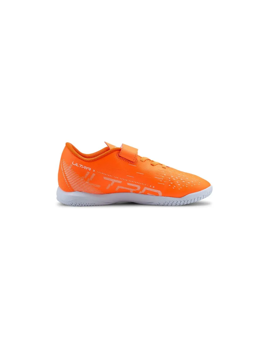 Botas de Fútbol Puma Ultra Play It V Naranja Niño