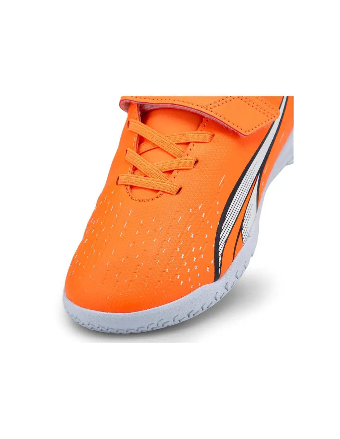 Botas de Fútbol Puma Ultra Play It V Naranja Niño