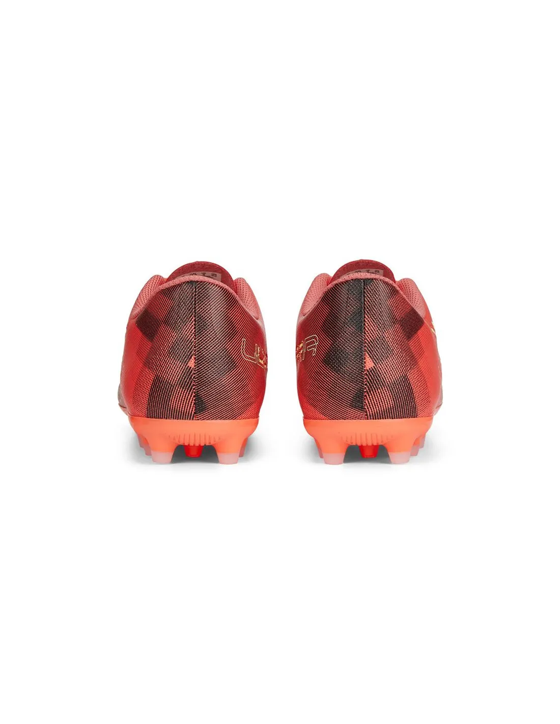 Botas de fútbol Puma Ultra Play MG rojo Infantil