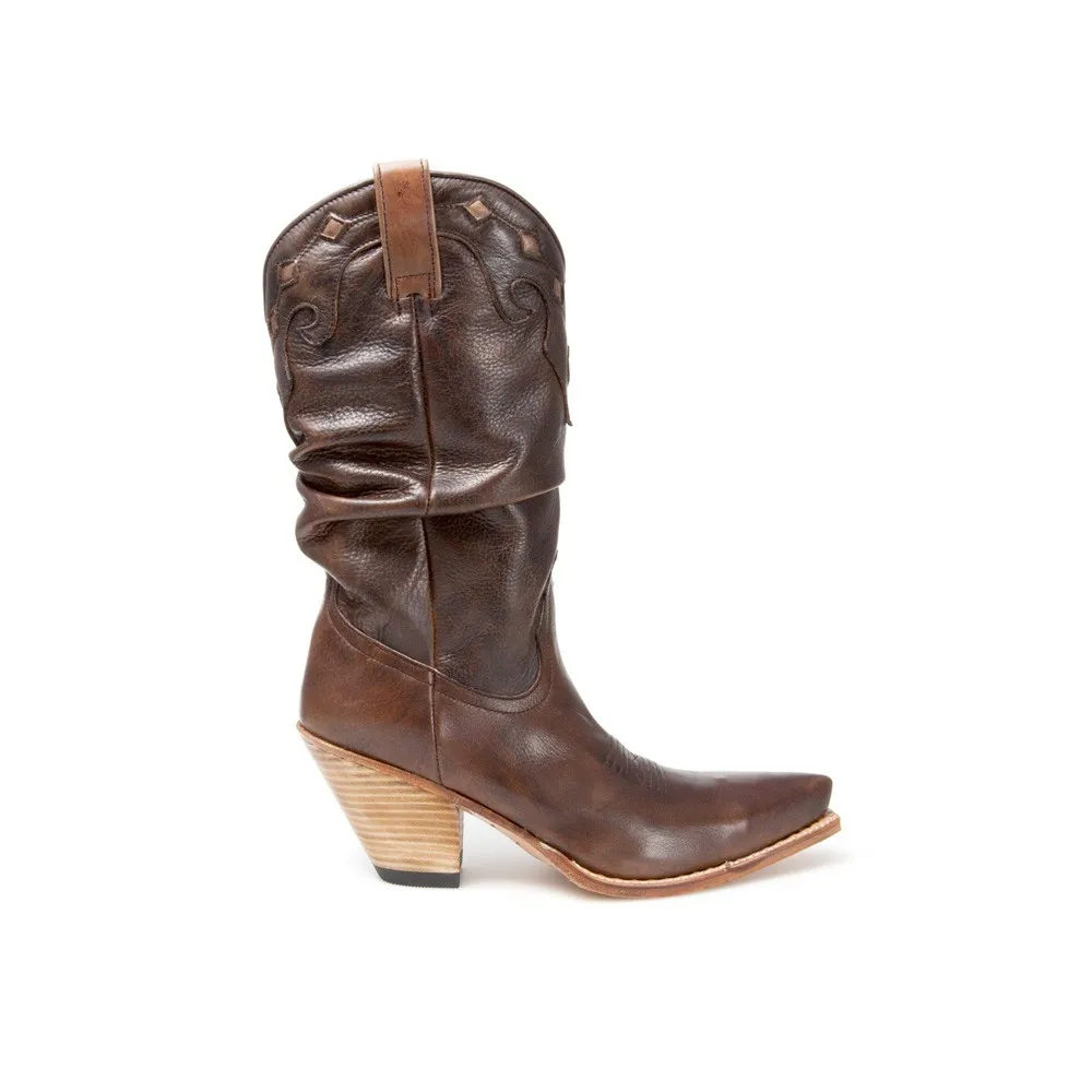 Botas Sendra 6561 Gorka Moda para mujer en cuero marrón