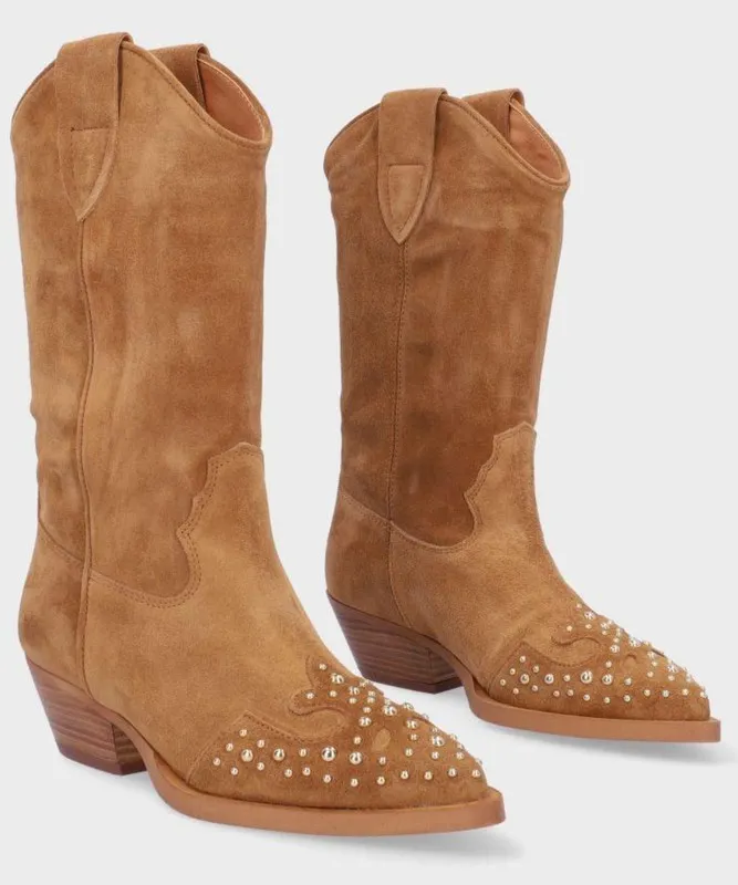 Botas Y Botines Alpe 5002 piel cuero