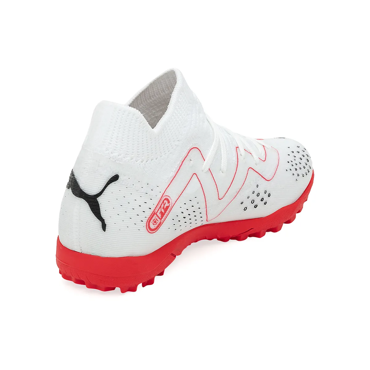 Botines De Futbol Puma Future Match Mid TF Niño Niña Blanco