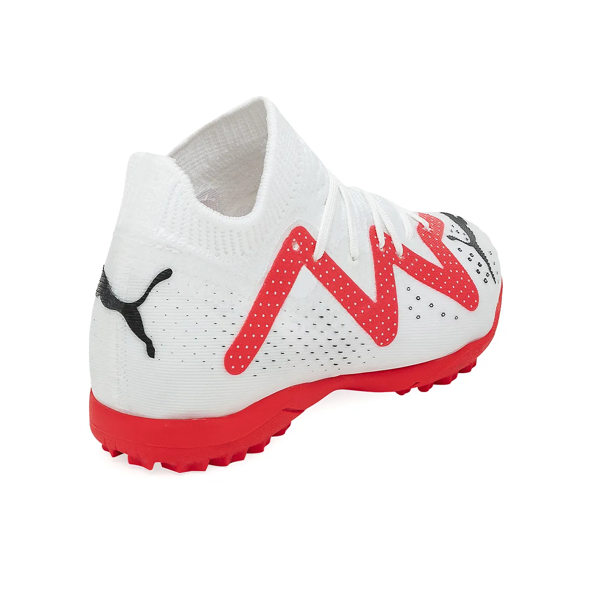 Botines De Futbol Puma Future Match Mid TF Niño Niña Blanco