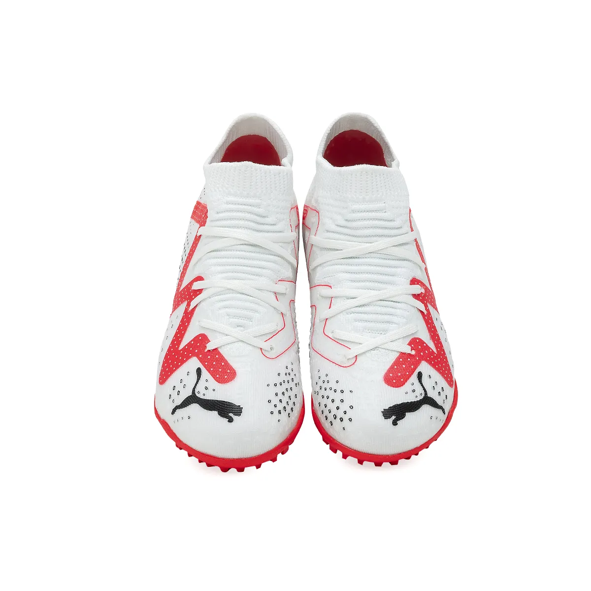 Botines De Futbol Puma Future Match Mid TF Niño Niña Blanco