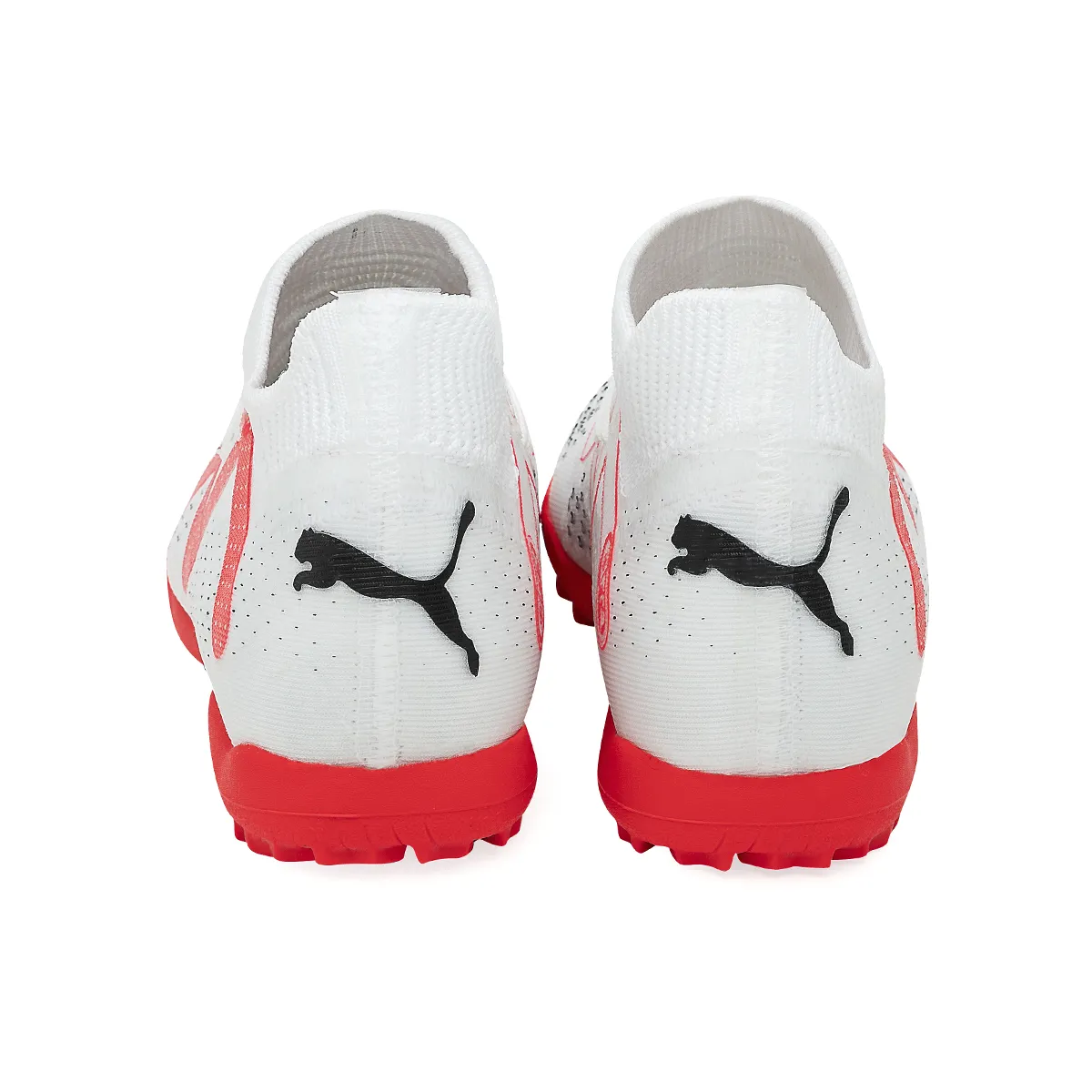 Botines De Futbol Puma Future Match Mid TF Niño Niña Blanco
