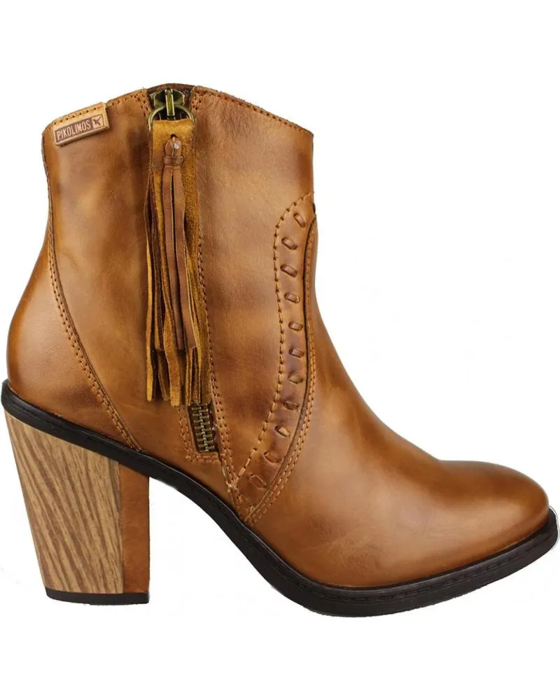 Botines de Mujer PIKOLINOS ALICANTE CUERO