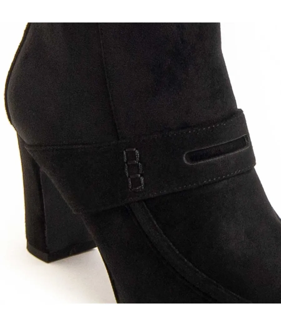 Botín De Tacón Para Mujer.  Montevita  Caria  96691