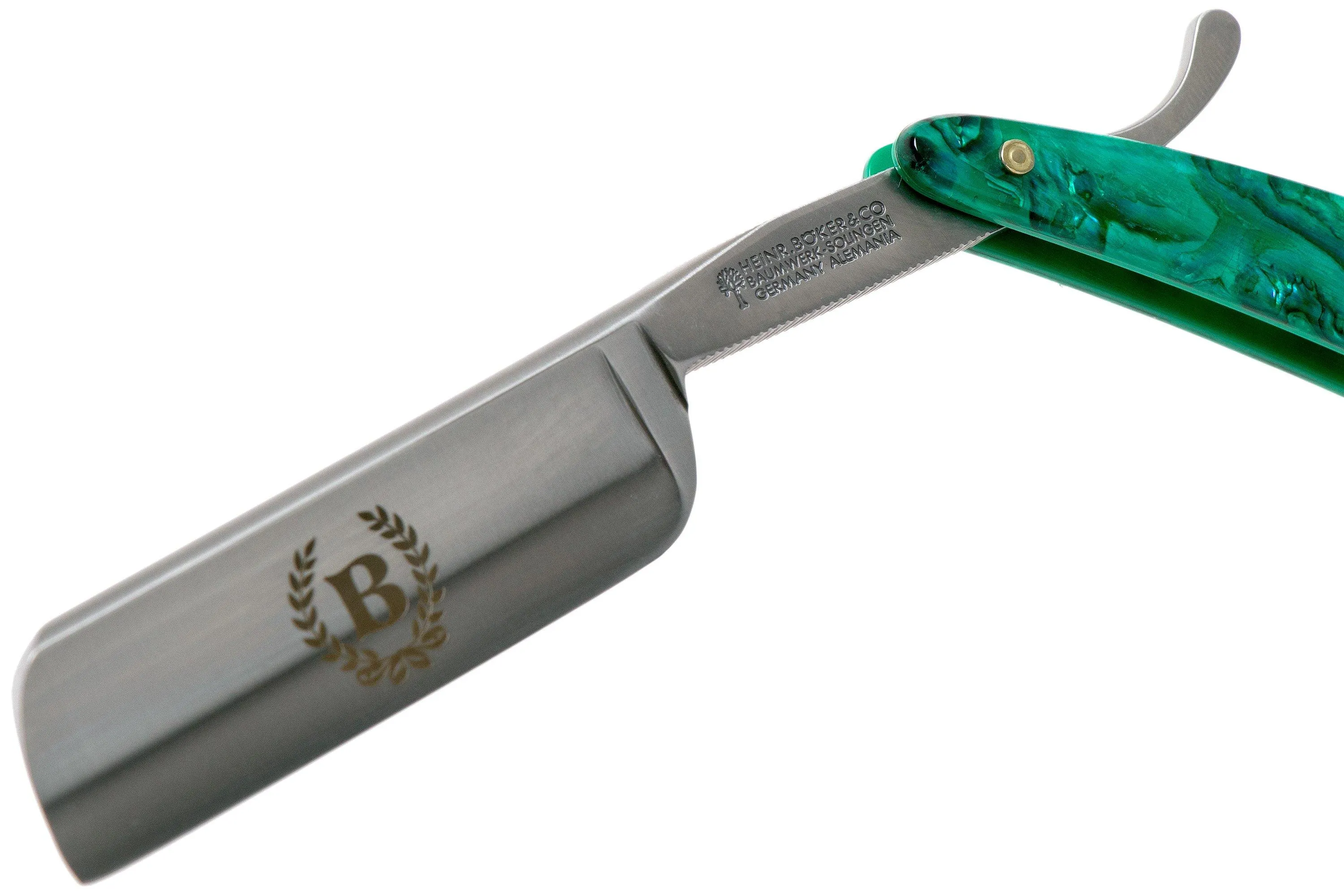 Böker Manufaktur Abalone navaja de afeitar 140203