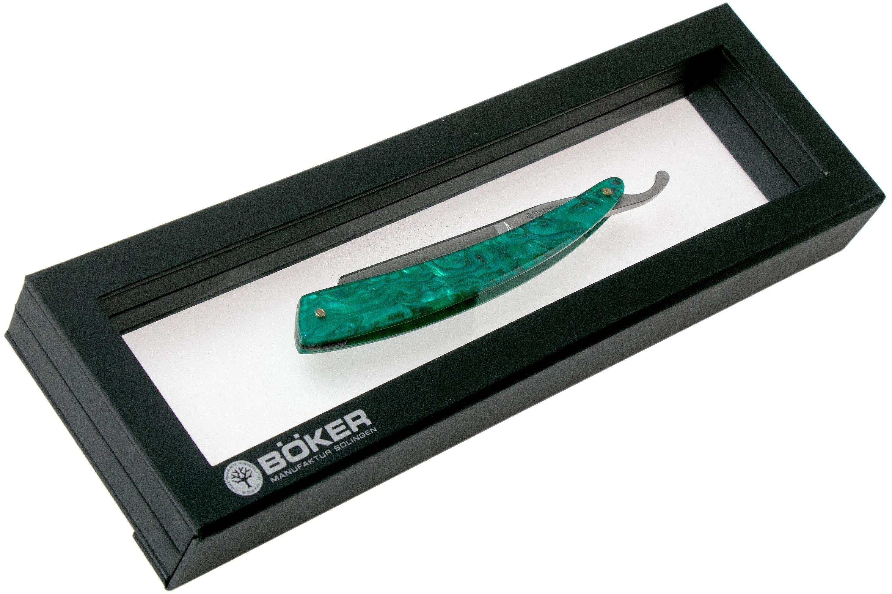 Böker Manufaktur Abalone navaja de afeitar 140203