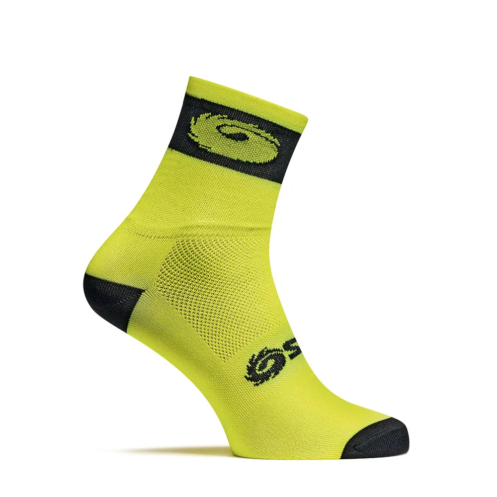 CALCETINES LOGO SIDI MERYL FLUO/NEGRO TALLA 4043  453117