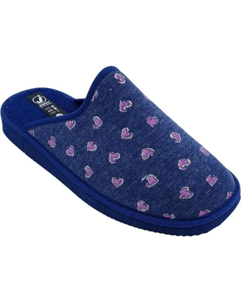 CALZADO DE CASA DE MUJER JAVER ZAPATILLAS PRIMAVERAVERANO CHINELA  32203 MARINO